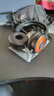 墨頓 適用愛(ài)科技AKG K67耳罩K618 K619耳機(jī)套專(zhuān)用頭戴式降噪耳機(jī)罩70mm圓形耳機(jī)隔音海綿套替換配件 黑色蛋白皮耳套一對(duì)裝【7CM】 曬單實(shí)拍圖