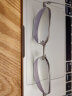 目戲（EYEPLAY）可配防蓝光近视眼镜男潮眼镜框架可选无度数平光镜女型号1051 C6银色-配目戏1.67防蓝光镜片 实拍图