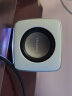 联想（Lenovo）异能者电脑音响音箱台式机迷你网课收银叫号桌面音箱USB扬声器 七彩呼吸灯 笔记本mini喇叭 白色 实拍图