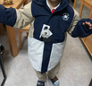 匡威Converse童裝男羽絨服秋冬新款輕盈保暖兒童外套上衣 曬單實(shí)拍圖