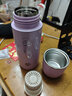 富光茶馬仕保溫杯控溫杯蓋高顏值大容量便攜316不銹鋼杯團購定制杯子 【360ML櫻花粉】-快速降溫杯蓋 曬單實(shí)拍圖