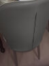 哈骆顿（HALODN）餐椅家用小户型北欧餐厅休闲靠背椅酒店意式轻奢贝勒椅子加厚凳子 【单椅】（浅灰+灰色） 2把起发 实拍图