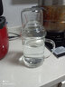 美斯尼玻璃涼水壺冷水壺復(fù)古暖瓶風(fēng)家用水瓶冰箱儲(chǔ)水瓶涼白開(kāi)水果汁茶壺 透明【加厚】 1.1L 曬單實(shí)拍圖