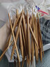 芙拉達（FULADA）竹子環(huán)形編織棒針打毛衣針織毛衣圍巾循環(huán)針手工DIY編織工具套裝 80cm環(huán)形針一套（18根裝） 曬單實(shí)拍圖