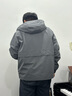 PSO Brand戶外三防沖鋒衣杜邦特氟龍工藝單層連帽夾克上衣男女外套 巖石灰 RockGrey L 曬單實(shí)拍圖