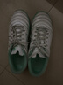 卡爾美（KELME）成人足球鞋男比賽TF碎釘球鞋學(xué)生透氣防滑球鞋873701 白清新綠 37 曬單實(shí)拍圖