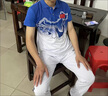 嘉蝶國家隊運動(dòng)套裝夏季中國隊男女運動(dòng)會(huì )出場(chǎng)徒步比賽體育隊服訓練服 555短袖+長(cháng)褲  彩藍+深藍褲 L 曬單實(shí)拍圖