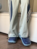 凱德奇洞洞鞋男辦公室拖鞋醫(yī)生手術(shù)室工作鞋夏季休閑外穿不臭腳沙灘鞋子 深藍(lán)色 42 曬單實(shí)拍圖
