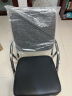 华恺之星 折叠椅家用 电脑椅办公椅靠背椅培训椅会议椅 HK110黑色 实拍图