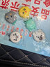 櫥飾美（CHOOSE ME） 防撞墊卡通貼硅膠門(mén)把手防撞器塑料衛生間門(mén)碰門(mén)擋器 動(dòng)物款-5個(gè)裝（10mm厚） 曬單實(shí)拍圖