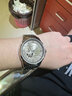 冠琴（GUANQIN）手表男士全自動(dòng)機械表時(shí)尚防水夜光國表鏤空飛輪瑞士品質(zhì)商務(wù)腕表 銀殼灰面 曬單實(shí)拍圖