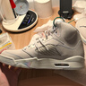 NIKE耐克Air Jordan 5 AJ5灰白男女蛇年限定復(fù)古防滑高幫運(yùn)動(dòng)籃球鞋 HF3183-001灰白 44.5 (285mm) 曬單實(shí)拍圖