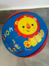 费雪（Fisher-Price）儿童玩具球17cm 卡通小皮球拍拍球幼儿园篮球 狮子蓝色F0515-2六一儿童节礼物送宝宝 实拍图