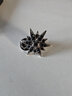 層疊精致復古六芒星小胸針男女西服西裝胸花簡(jiǎn)約大氣扣針配飾 復古藍 曬單實(shí)拍圖
