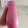 希諾（HEENOOR）保溫杯女士便攜304不銹鋼創(chuàng)意水杯迷你顏值可愛杯子時尚茶杯 淺粉色 300ml 禮盒裝 曬單實(shí)拍圖
