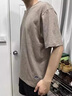 羅蒙T恤男士2025新款冰絲亞麻短袖夏季中國(guó)風(fēng)棉麻衣服簡(jiǎn)約中式體恤男 BN318卡其色 XL (130-150斤) 曬單實(shí)拍圖