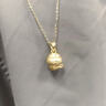 中國黃金（CHINA GOLD）足金祥云小蛇吊墜女款黃金本命年生肖項鏈節(jié)日生日禮物送女友愛人 祥云小蛇吊墜【配S925鏈】 1.6g 曬單實拍圖