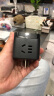 公牛（BULL) 无线魔方USB插座 插线板/插排/排插/接线板/拖线板 3USB接口+3插孔 黑色 GN-U303WH 实拍图