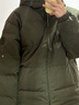 GAP男裝秋冬徽章logo抽繩立領連帽羽絨服純色外套677652 曬單實拍圖