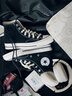 匡威（Converse）1970s 經(jīng)典三星標(biāo)高幫鞋情侶運(yùn)動鞋學(xué)生鞋休閑帆布鞋男女鞋多巴胺 162050C 三星標(biāo)經(jīng)典黑 37.5 /5 曬單實(shí)拍圖