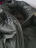 皮爾卡丹高檔羽絨服男冬季2025新款潮牌帥氣加厚短款防寒衣服冬裝連帽外套 綠色 L 175 曬單實拍圖