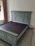 美克·美家（MarkorFurnishings） 查爾斯汀輕奢美式實(shí)木床雙人臥室床 1.8米板式床（包含床板床架條） 曬單實(shí)拍圖