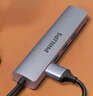 飛利浦USB3.0轉千兆網(wǎng)口擴展塢分線(xiàn)器筆記本網(wǎng)線(xiàn)轉接頭拓展塢RJ45有線(xiàn)網(wǎng)卡轉換器 五合一 (3USB+網(wǎng)口+Type-c供電) 曬單實(shí)拍圖