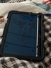 喜門(mén)紅 iPad mini6/7保護套新款8.3英寸平板電腦殼旋轉支架支撐軟套A2567防摔硬殼配掛繩 黑色 保護套 曬單實(shí)拍圖