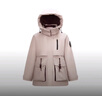 森馬（Semir）防護(hù)外套|商場同款羽絨服女中長款防油2024防雨防風(fēng)101724113005 曬單實(shí)拍圖