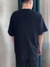 衣品天成【100%純棉】夏季男士短袖T恤男情侶休閑寬松青年純色印花打底衫 曬單實拍圖