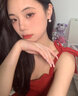 鉑米龍PLATMILLON2025年秋冬新款珍珠耳釘女凡爾賽輕奢耳墜高級感氣質(zhì)時(shí)尚鑲鉆耳飾 925銀針 曬單實(shí)拍圖