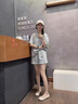 卓詩尼瑪麗珍鞋女2025年春季新款配裙子平底軟底豆豆鞋晚晚溫柔淺口單鞋 米白色 37 曬單實(shí)拍圖