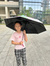 貝樂凱兒童雨傘太陽(yáng)傘遮陽(yáng)傘防曬傘幼兒園3-6歲兒童雨傘7-12歲自動(dòng)雨傘 三折自動(dòng)草莓熊款式【4】 8骨 曬單實(shí)拍圖