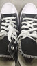 匡威（Converse）女子 ALL STAR系列 厚底高幫松糕帆布鞋 568497C 39碼US8碼 曬單實(shí)拍圖