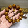 蒂海玉珠金絲楠木手串男2.0陰沉木爆滿水波紋情侶款佛珠手串收藏送男朋友 滿水波紋【18mm*13顆】附證書 曬單實拍圖