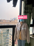 美特斯邦威外套女士春秋季新款美式休閑棒球服夾克領(lǐng)開衫上衣女 焦糖卡其 S 155 80A 曬單實拍圖