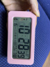康巴丝（Compas）多功能电子闹钟 背光电子时钟 学生儿童闹钟 801 充电款蓝色 实拍图