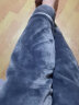 南极人睡衣男生秋冬季加绒加厚珊瑚绒男士青少年纯色大码保暖家居服套装 NSWJH-深灰【全新升级双面法兰绒】 XL(建议130-150斤) 实拍图