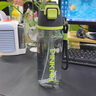 品家家品（PINKAH）噴霧運(yùn)動(dòng)水杯tritan騎行水壺夏季學(xué)生水杯兒童男女戶外健身吸管杯 【送杯刷】Tritan-淺暮綠800ml 曬單實(shí)拍圖