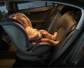 阿羅德（arod）兒童安全座椅0-4-12歲汽車(chē)用寶寶可坐躺360度旋轉硬接口 海神盾 夢(mèng)幻藍-經(jīng)典 曬單實(shí)拍圖