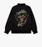 BOY LONDON【金龍呈祥】秋情侶款黑色潮牌棒球領(lǐng)夾克外套N25003 黑色 L 曬單實(shí)拍圖