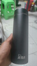 希諾保溫杯男女士大容量車載水杯304不銹鋼泡茶杯生日禮物杯子 480ML磨砂黑316不銹鋼9655 曬單實拍圖