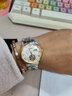 歐品客情侶手表一對瑞士認證品牌名表女全自動(dòng)機械表男生日禮物送女友 【加強版終身?！夸搸чg白情侶款 曬單實(shí)拍圖