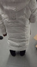 皮爾卡丹2025新款中長款過膝冬季韓版加厚大l碼羽面包絨服外套 米白色 2XL 115斤-130斤 曬單實(shí)拍圖