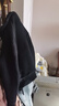 加拿大鵝（Canada Goose）Lawson 男女同款保暖夾層羊毛抓絨夾克休閑外套 7049UOV 61 黑色 M 曬單實(shí)拍圖