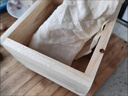 爾煦德國品質(zhì)DIY家用豆腐模具家庭廚房用自制豆腐框工具杉木豆腐 1號可做200克干豆+布 曬單實(shí)拍圖