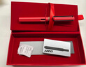 LAMY凌美(LAMY)鋼筆 中國(guó)紅漢字尖墨水筆大禮盒套裝 德國(guó)進(jìn)口 送禮禮物 EF尖 曬單實(shí)拍圖