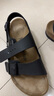 BIRKENSTOCK勃肯德國進口男女款時尚舒適百搭軟木Milano系踝涼鞋 黑色-常規(guī)版34791 42 曬單實拍圖