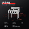 志高（CHIGO）煲仔飯機煲仔爐商用多頭專(zhuān)用設備燃氣天然氣黃金鍋巴瓦煲外賣(mài)砂鍋爐灶 SPTT5.5/22-TYB04 曬單實(shí)拍圖