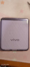 vivoxflip原裝手機殼透明殼保護套原廠硬殼保護殼手機套 XFlip透明殼菱紫邊框(一套) 曬單實拍圖